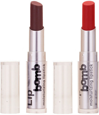 

Color Fever Creamy Matte Limited Offer77160124Coffee, Brick Red Lipstick Set(Coffee, Brick Red, 6.4 g)