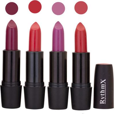

Rythmx Black Important Lipsticks Combo 63(Multicolor,, 16 g)