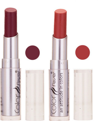 

Color Fever Hot Creamy Matte Girls Lipstick 89(wine Shine, Peach, 6.4 g)