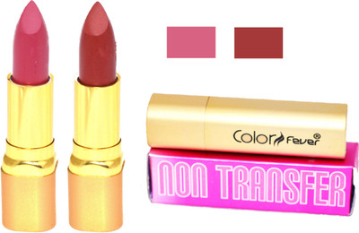 

Color Fever Lipstick Wine Set 140(Nude, Wine, 8.4 g)