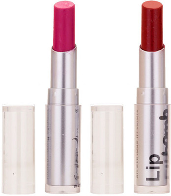 

Color Fever Creamy Matte Limited Offer77160150Purple, Maroon Lipstick Set(Purple, Maroon, 6.4 g)