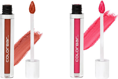 

Colorbar U.S.A Kiss Proof Lip Stain Hollywood (001) & Blush Crush (004) Pack Of 2(Hollywood, Blush Crush, 13 ml)