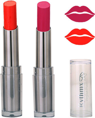 

Rythmx Imported Pure Creamy Matte Frosty Orange,Neon Mazanta Lipstick(Multicolor,)