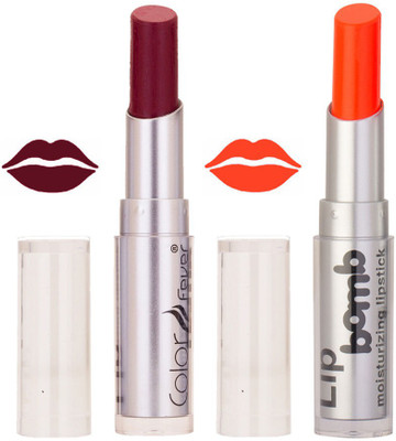 

Color Fever Creamy Matte profissional77160108wine Shine, Neon Lipstick(wine Shine, Neon, 6.4 g)