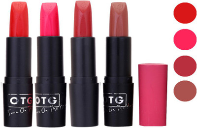 

OTG 9 to 5 Lipstick Set Pack Of 4(shade - 001)