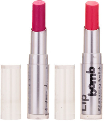 

Color Fever Creamy Matte Limited Offer77160153Purple, Pink Lipstick Set(Purple, Pink, 6.4 g)