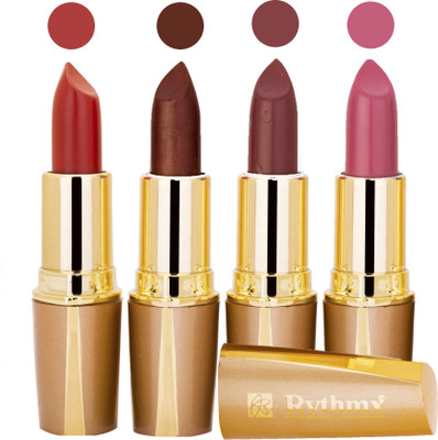 

Rythmx New Intense Brown Color Lipstick 308101(Red, Brown, Coffee, Pink, Maroon, Red, Purple, Orange, 16 g)