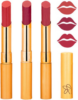 

Rythmx Mauve+Plum Purple+Mauve Color Lipstick Combo 336(Multicolor,)