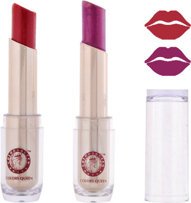 

COLORS QUEEN Glam Lipstick (Purple Berry,Deep maroon)(CQ-105)