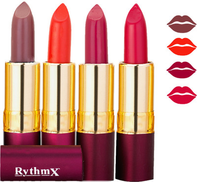 

Rythmx Matte Lipstick Combo 038(Multicolor,)