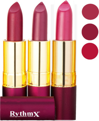 

Rythmx Matte Lipstick Combo 416 429 431(Multicolor,)