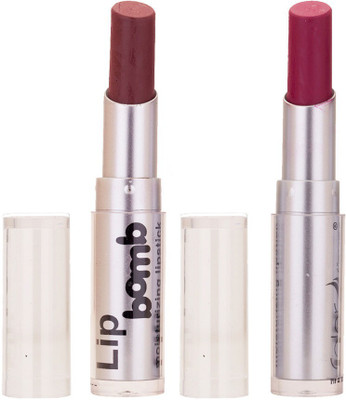 

Color Fever Creamy Matte Limited Offer77160190Chocolate, Purple Lipstick Set(Chocolate, Purple, 6.4 g)