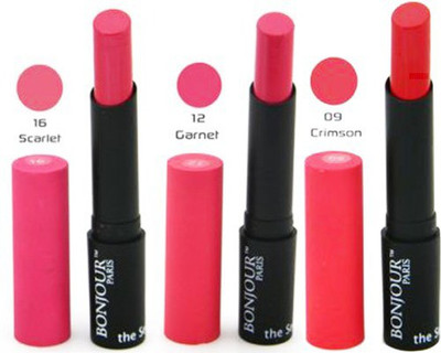 

Bonjour Paris Pink Crème Matt lipstick(Pink, Strawberry, Romance, 12 g)