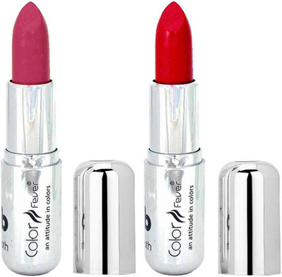 

Color Fever Creamy Matte Wine Purple Lipstick 24201655(Wine Purple, Neon Red, 8.4 g)