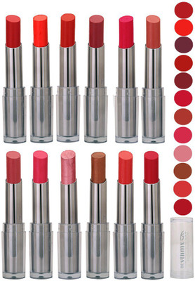 

Rythmx Lipstick All Color Makeup Combo Kit (Pack of 12) 1005(Shade - 45)