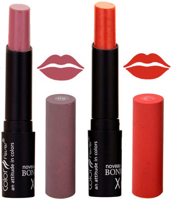 

Color Fever Dark Nude Creamy Matte Lipstick-08-15(Dark Nude, Brick Orange)