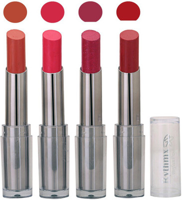 

Rythmx Lipstick in Brown,Pink,Shimmer Plum,Wine Pack of 4(Multicolor)