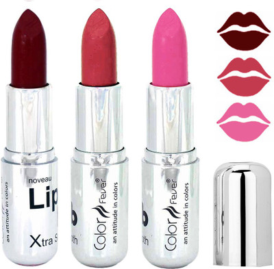 

Color Fever Maroon Matte Lipstick Combo 120420161(Multicolor,, 12.6 g)