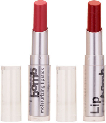 

Color Fever Creamy Matte Limited Offer77160347Purple, Dark Red Lipstick Set(Brick Orange, Maroon, 6.4 g)