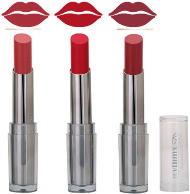 Rythmx Smooth Matte Mauve,Redish, Peach Ultimate Shades Lipstick(Brown)