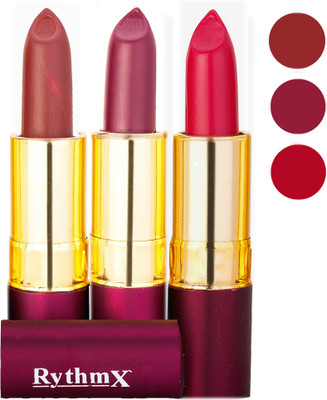 

Rythmx Matte Lipstick Combo 421 429 435(Multicolor,)