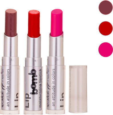 

Color Fever Delhi Ki Mashoor Lipstick 231(Brown, Prefect Red, Neon Pink, 9.6 g)