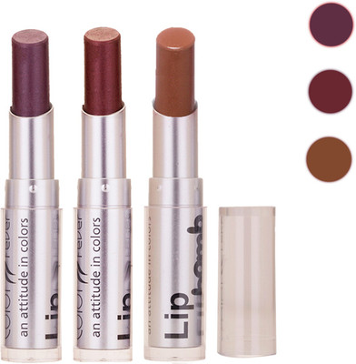 

Color Fever New Delhi Girls Selected Color Lipstick 38(Plum, Brown, Coffee, 9.6 g)