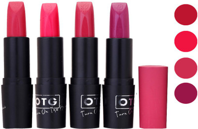 

OTG 9 to 5 Lipstick Set Pack Of 4(shade - 12)