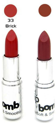Color Fever Silver New Lipstick 33 53(Brick, Vermillion, 8 g)