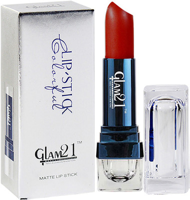 

Glam 21 Orangey Red Matte Lipstick(G43, 3.8 g)