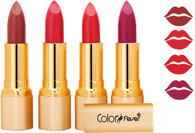 

Color Fever Absolute Non Transfer Matte Lipstick 147(Mauve, Neon, Red, Purple, 16.8 g)