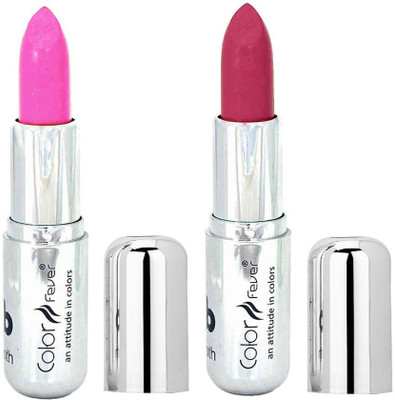 

Color Fever Creamy Matte Light Pink Lipstick-24673(Light Pink, Wine Purple)