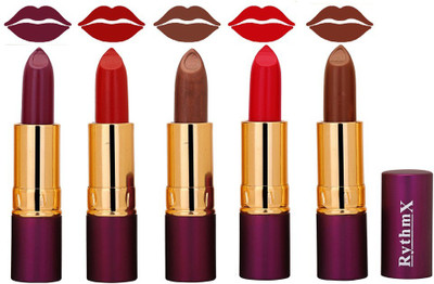 

Rythmx Matte Lipstick (Pack of 5, New Shades)899(Sahde-649)