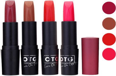 

OTG 9 to 5 Lipstick Set Pack Of 4(shade - 14)