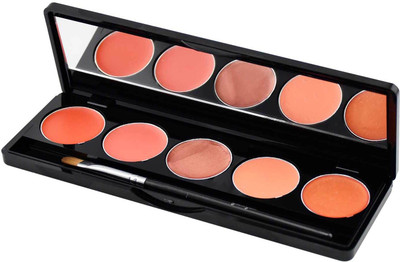 

GlamGals 5 color lipstick palette(brown , orange, red, 9 g)