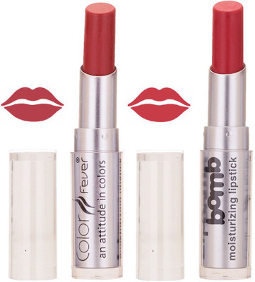 

Color Fever Hot Creamy Matte Girls Lipstick 212(Peach, Brick Orange, 6.4 g)