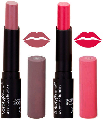 

Color Fever Dark Nude Creamy Matte Lipstick-08-11(Dark Nude, Pink, 7 g)