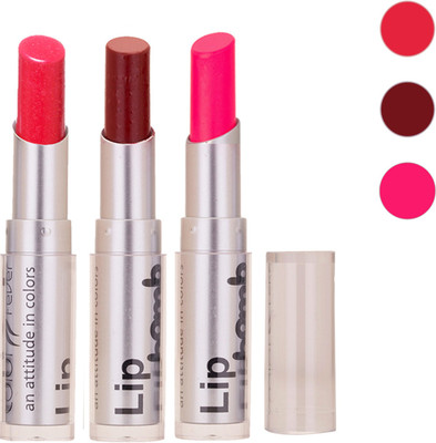 

Color Fever Delhi Ki Mashoor Lipstick 367(Pink, Maroon, Neon Pink, 9.6 g)