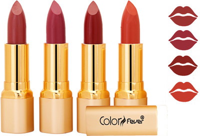 

Color Fever Absolute Non Transfer Matte Lipstick 101(Mauve, Mauve, Mauve, Brick Orange, 16.8 g)