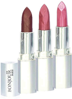 

Bonjour Paris Professional 057 Coffee,Light Pink,Light Pink Lipstick(Coffee, Light Pink, Light Pink, 11.4 g)