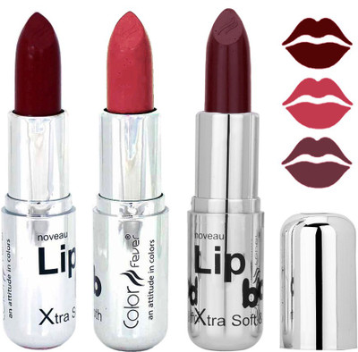 

Color Fever Matt Lipstick Combo 120420166(Multicolor,, 12.6 g)