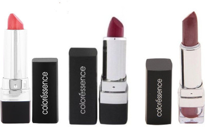 

Coloressence (CODE-45)-(CODE-11)-(CODE-62) Packof3 Mesmerising Lip Color(Multi, 4 g)