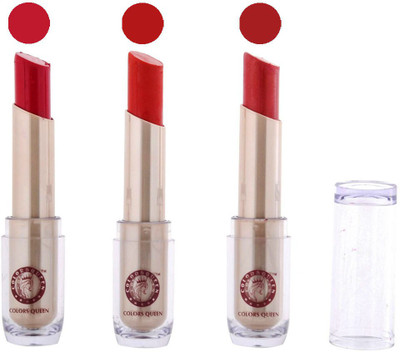 

COLORS QUEEN Glam Lipstick (Tangy orange, Mauve, Purple pink)(CQ-154, 4 g)