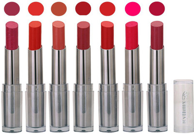 

Rythmx Color Blast Super Stay Lipstick Combo (Pack of 7, in Perfect Sade)182(Red)