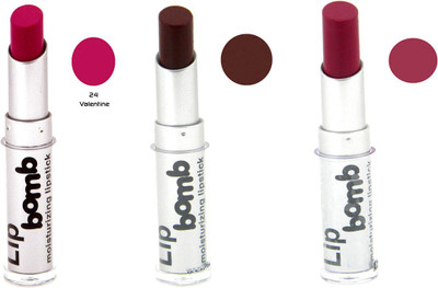 

Color Fever Bomb Matte Lipstick 16-24-3(Romance, Valentine, Plum, 12 g)
