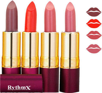 

Rythmx Matte Lipstick Combo 039(Multicolor,)