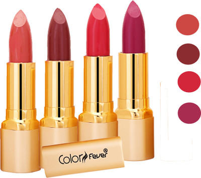 

Color Fever Exclusive Long Lasting Intense Wear Matte Lipstick (Multicolor) 39(Mauve, Plum, Neon, Purple, 16.8 g)