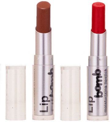 

Color Fever Creamy Matte Limited Offer77160292Coffee, Red Lipstick Set(Coffee, Red, 6.4 g)