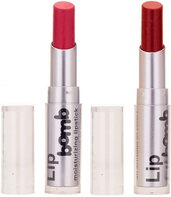 

Color Fever Creamy Matte Limited Offer77160305Pink, Dark Red Lipstick Set(Pink, Pink, 6.4 g)