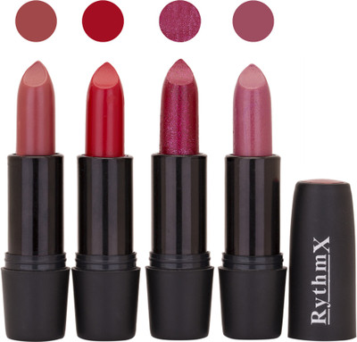 

Rythmx Black Important Lipstick Combo 001 N(Multicolor,, 16 g)